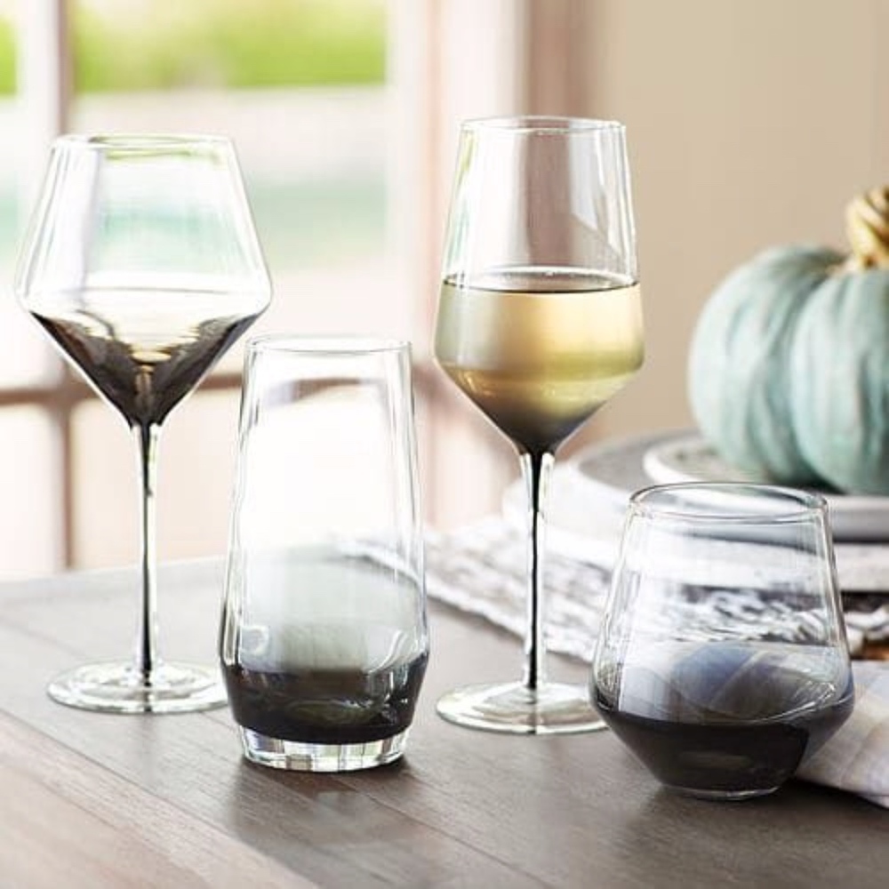 Entice Smoke Gray White Wine Glass - Picture 3 of 4